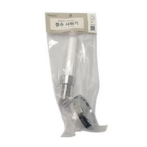 정수 샤워기(화이트) 고급형 헤드 힐링 욕실 수전 해바라기 필터 깔끔한 녹걱정없는, 단품