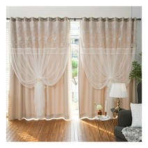 [지나송] 리아 웨딩스타일 암막커튼 특대형(540x230cm)