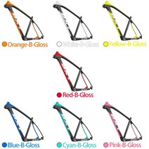 T1000 카본 MTB 프레임 29er 포크 포함 29 풀 산악 자전거 S M L XL 사이즈 31.6mm 시트 포스트, 19inch, Color-B Gloss