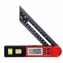 블루텍 디지털 각도기 길이 각도측정 휴대용 전자 정밀 각도계, BT-200PB(200mm), 1개