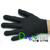 [정품인증당구몰] 얇은 오손면장갑(검정) 당구장갑 / 당구장 용품 재료, 1개