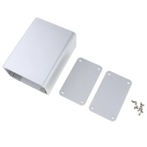 알루미늄 상자 회로 PCB 보드 인클로저 케이스 전자 컨트롤러 상자 DIY- 100x62x130mm (LxHxW), 설명, 설명, 설명