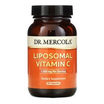 Dr Mercola 닥터 머콜라 리포좀 비타민 C 아스코르브 산 500 mg 60 캡슐