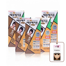 세븐에이트 무향료 칼라크림 염색약 6호 자연스런 갈색 60g 5개, 6호 (자연스런 갈색)