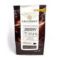 칼리바우트 다크커버춰 초콜릿 2.5kg 57.7% 2815, 아이스박스구매함
