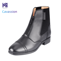 [RidingH:YA] Cavassion-어른용 승마단화 성인용 승마단화 승마부츠 Riding boots, 블랙, 36