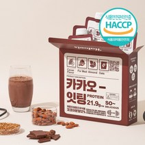 칼로비스 잇팅 카카오맛 1BOX (7포) 단백질 21.9g 고함량 체중조절용 단백질 쉐이크