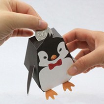 고래펭귄 페이퍼토이 학교 학생 만들기 체험학습, 본상품선택