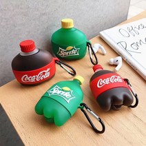 에어팟 콜라 스프라이트 1-2세대 Pro 에어팟케이스[에어팟보호필름증정], 스트라이프Pro용