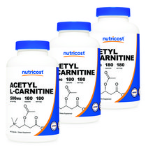 아세틸 L-카르니틴 500mg 180캡슐 3병, 단품, 3개
