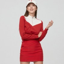 데상트골프웨어 JQS DM42WFSKO1-RRDG 데상트골프 H라인 기모 스커트