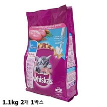 위스카스 포켓 오션피쉬 주니어 1.1kg 2개 1세트