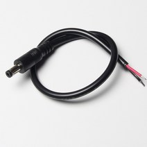 DC전원 케이블 제작 암수 굵은 케이블 5.5mmx2.1mm, 수케이블