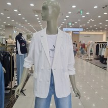 시슬리 아이싱 더블 자켓 (SAJK38231 화이트 블랙)