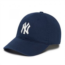 2차 재입고 MLB N-COVER 언스트럭쳐 볼캡 NY (Navy)