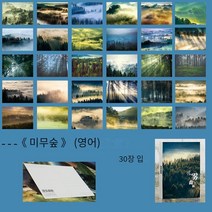 [YUNDI] 왈가닥스 클로드모네 엽서 30종 Hebei Yundi Technology Co. Ltd, M3037 Misty Forest 영어 짧은 문장 1