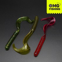 오마이갓피싱 데드링거 6인치 줌웜 소프트베이트 그럽 웜 광어 우럭 웜 루어낚시 국내생산, ODR6-9