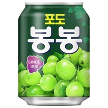 해태음료 포도봉봉 238ml x 24캔입, ken 1, ken 1, ken 본상품선택