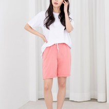 여성 무지 5부 트레이닝반바지 베이직 짐웨어 트렌드 츄리닝 트렌디 코디 헬스복 러닝