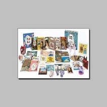 [리틀천재] 돌잡이 명화(전 16종+카드 48장) - 바나펜 미포함[정가 120000원]
