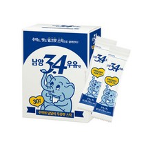 남양 3.4 우유맛 분말 스틱 x 30T (라떼 커피 2T 증정), 30개입
