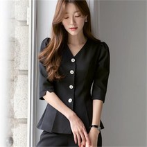 시크라인 포레마 페플럼 자켓 CLKA-C-14