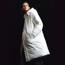 [카파] 화이트익스플로러 컴뱃 네비카 구스 롱 다운 화이트 P224DMDJB54WH1