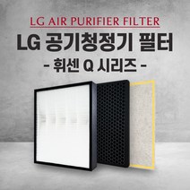엘지 공기청정기 LA-K111SW 필터 Q 시리즈 국내산 H13, 1개, 003.헤파 탈취 세트(프리미엄형)