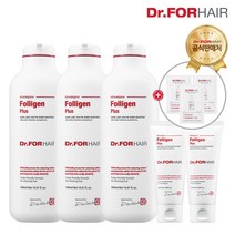 닥터포헤어 폴리젠 플러스 탈모샴푸 500mlx3ea+70mlx2ea+사은품(파우치3ea), 1개, 1670ml