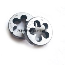 나사산 생성 공구 통합 나사 다이 오른손 파인 원형 UNC UNS UNEF 5/16 3/8 1/2 5/8 3/4 11/16 7/8, 02 UN 3l8 -_10 27 1pcs