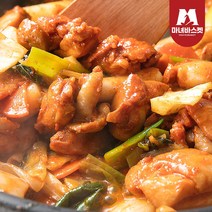 춘천 숯불 닭갈비 양념닭갈비 캠핑 요리 음식, 2개, 300g