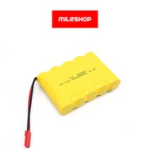 후이나 1510 1540 AA 배터리 6V 400mAh JST잭 Ni-Cd 충전지, 1개