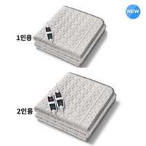 절전형 보이로(Beurer) 플리스 안전전기요 4단 도트그레이 1인용 2인용, 2인용(140 x 150cm), 4단계 온도조절/과열자동전원차단기능/12시간 자동타이머