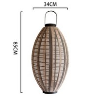 빈티지 분위기 무드등 램프 인테리어장식 대형 중형 소형 호텔 야외 마당 장식, 배터리 대형 양초