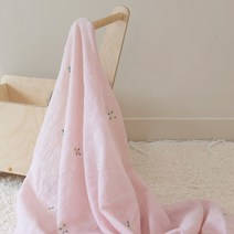 바미블랑 데이지 블랭킷 순면 거즈 아기 속싸개 담요 여름 사계절