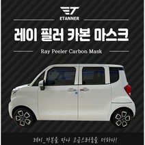 레이 더뉴레이 필러카본데칼, 유광화이트, 1개