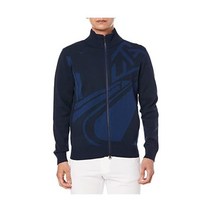 131504 미즈노 E2MC1502 남성 골프웨어 발수 자카드 집업 스웨터