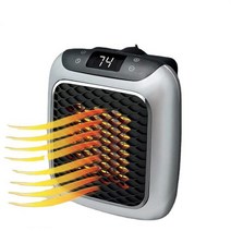 송풍기 열풍기 벽 전기 히터 800W 원격 미니 팬 책상 가정용 핸디 난방 난로 라디에이터 기계 겨울용, 01 라이트 그레이_01 800W_01 미국