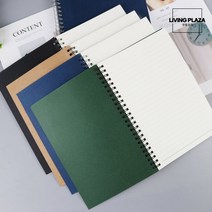 생활광장 스프링 노트 신학기 소량 주문제작 수첩 랜덤 다이어리 메모 한달 떡 공책 공시생필수템 색상, 색상랜덤