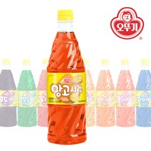 오뚜기 망고향 슬러시 1kg 1개/슬러시시럽 원액 음료, 1개