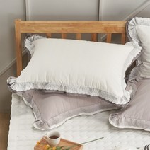 샤르르 글린 80수 고밀도 베개커버 50x70, 단품