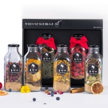 담금주 키트 500ml 2구 선물세트 7종 택2 야관문 딸기베리 레몬자몽 장미 파인키위 국화 무화라임 담금주 만들기 세트 술판다