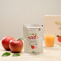 산지직송 국내산 100% 리얼 장수 NFC 착즙 사과주스 110ml 120포