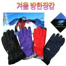 핫팩주머니 방한장갑 겨울장갑 기모장갑 털장갑, M(퍼플)-여성용