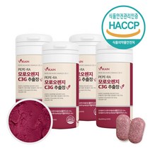 비카인 시칠리아 모로실 모로오렌지 C3G 1800ug, 4개입(240정-10% 추가할인)