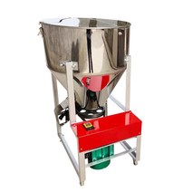 사료혼합기 스테인리스 배합기 첨가제 분말 혼합기계, 220V  50kg  철제 드럼