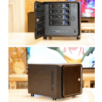 4베이 NAS구축 가정용 나스 서버 개인 하드 웹하드, J1900 A타입 (램 8G/파워150W)