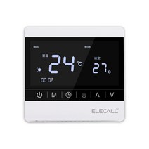 와이파이 스마트 보일러 온도 조절 컨트롤러 난방, 배관바닥 난방 제어판 흰색