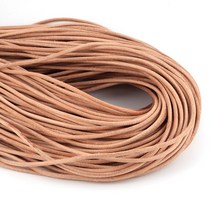 네츄럴 생지 라운드 가죽줄 모음 동그란 가죽끈, 2.5mm