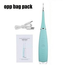 치아미백기 치아미백겔 셀프치아미백 이빨미백 자가미백 스티커 치아미백패치 휴대용 전기 소닉 치아 스케, 02 opp bag pack blue